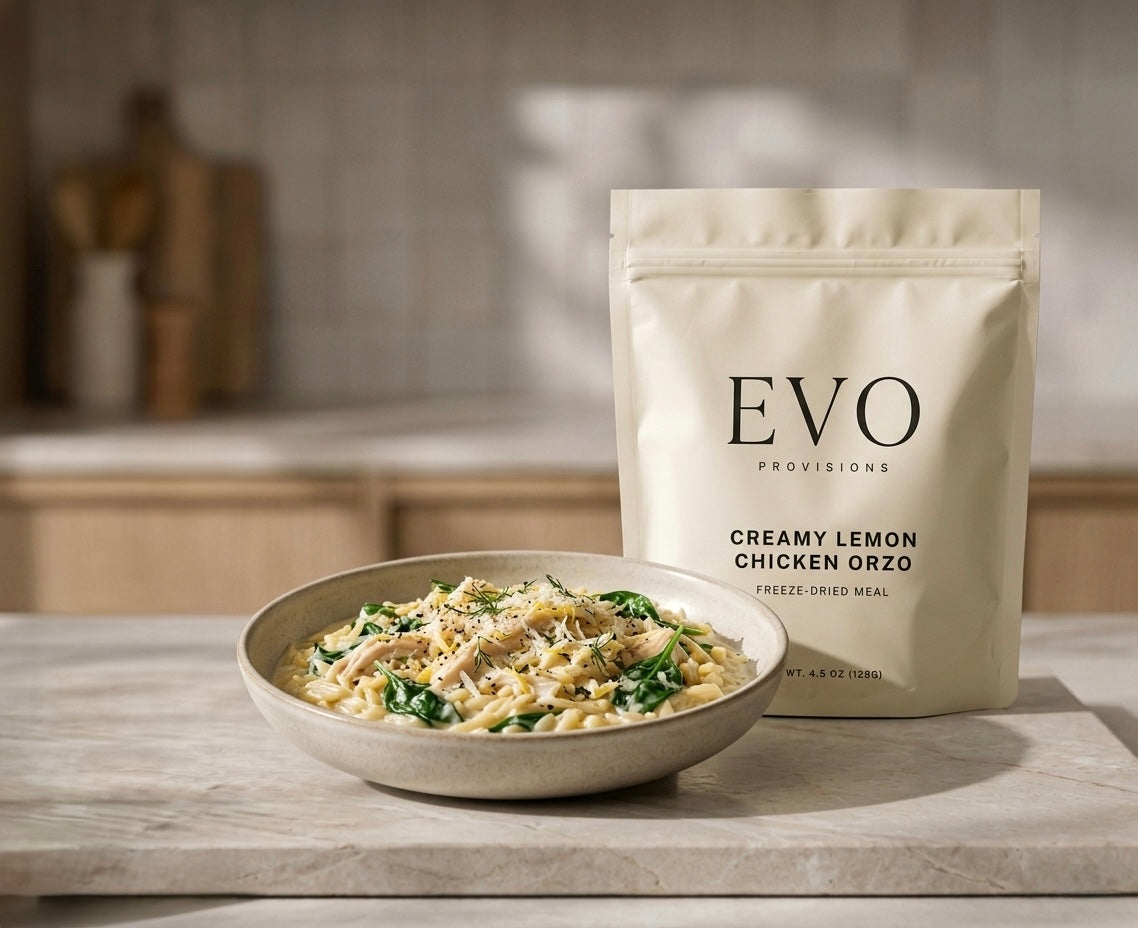 CREAMY LEMON CHICKEN ORZO