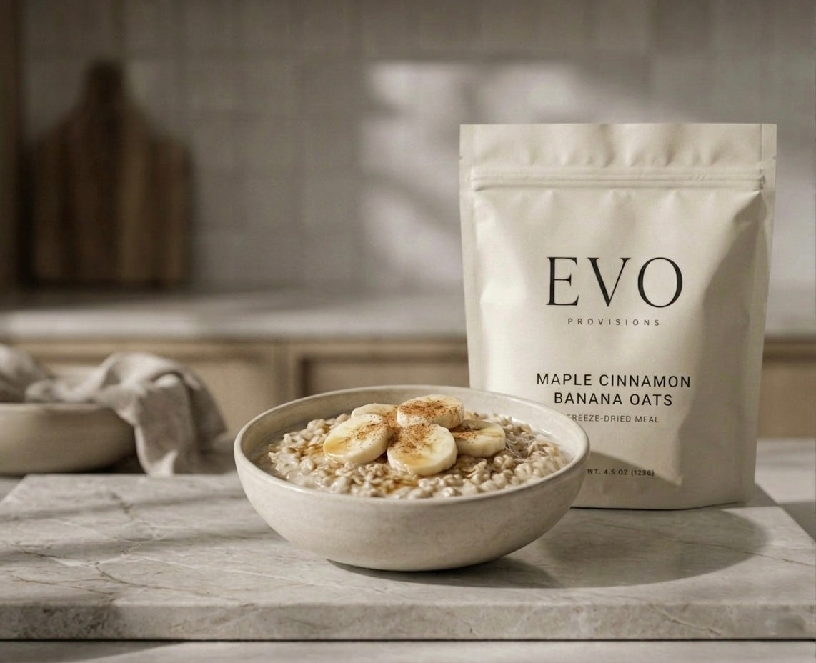 MAPLE CINNAMON BANANA OATS