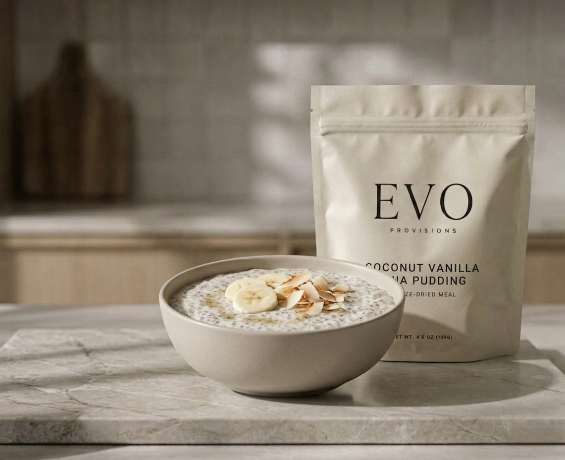 COCONUT VANILLA CHIA PUDDING